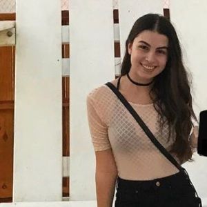 Blush See Through Bodysuit